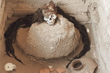 momia en Paracas