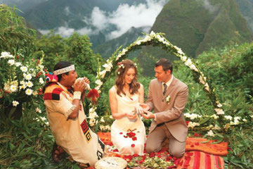 Matrimonio inca en machu picchu